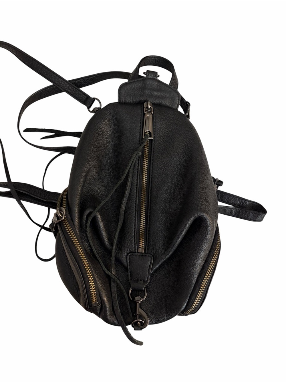 Rebecca Minkoff Mini Julian Leather Backpack - Women Bags - Picture 4 of 11